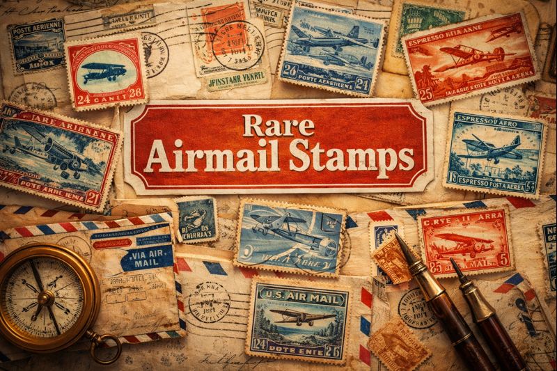 Chasing History Through Rare Airmail Stamps