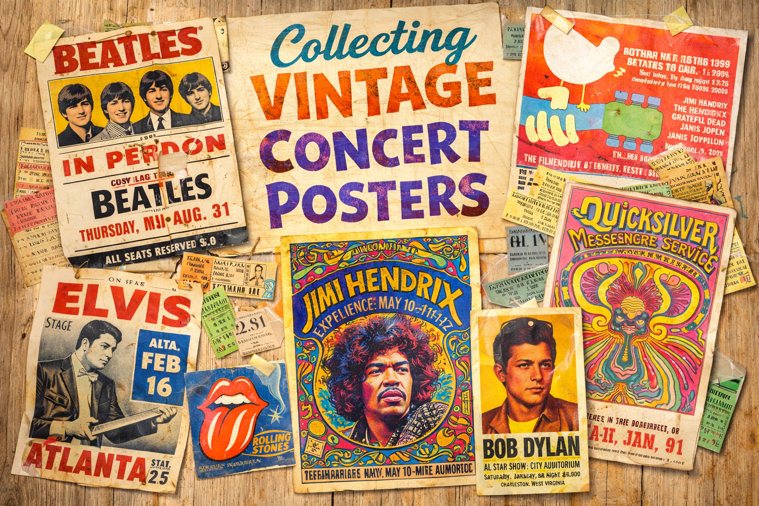 Rock History on Paper: Collecting Vintage Concert Posters