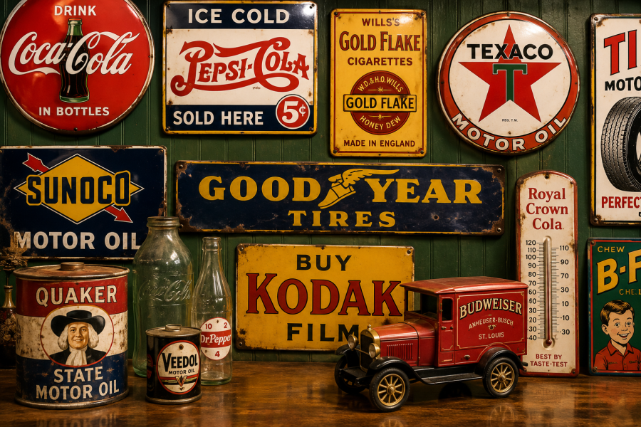 Why Porcelain Advertising Signs Continue to Fascinate Collectors on The Hot Collector