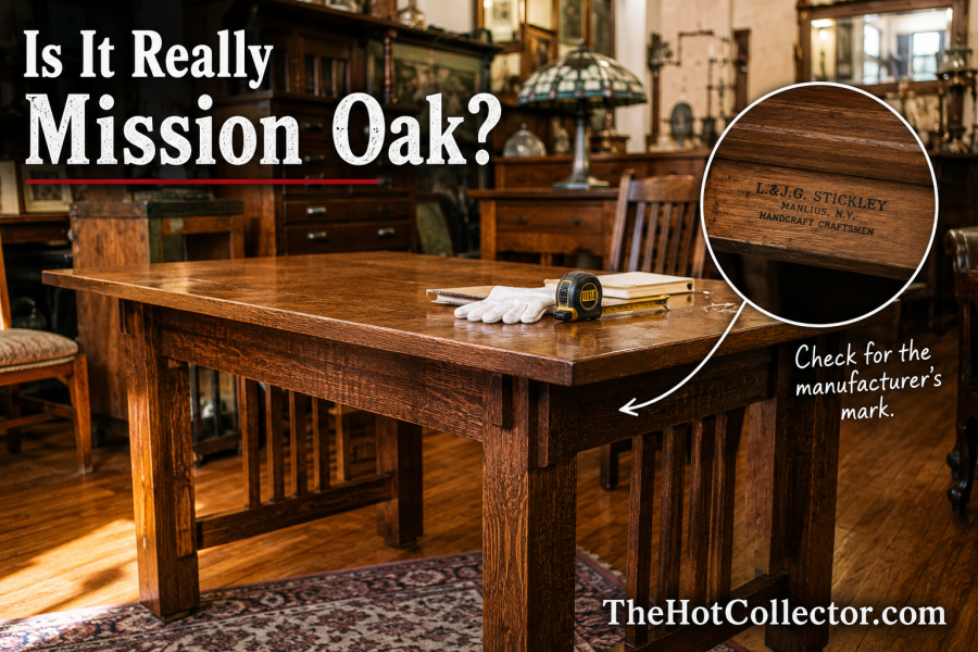 Is It Really Mission Oak? What Collectors Look For Before They Buy on The Hot Collector