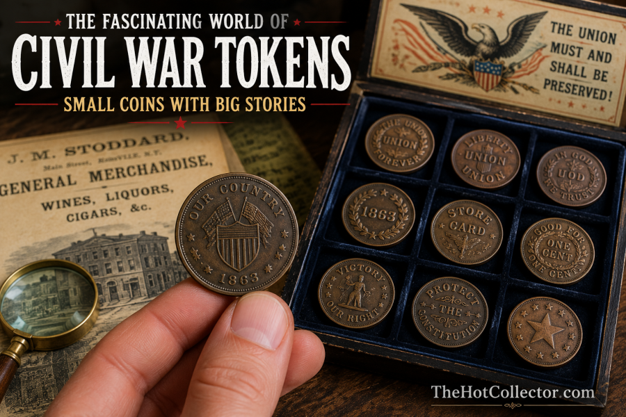 The Fascinating World of Civil War Tokens: Small Coins with Big Stories on The Hot Collector