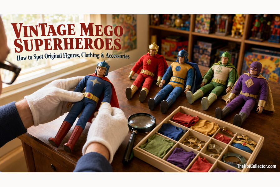 Vintage Mego Superheroes: How to Spot Original Figures, Clothing, and Accessories on The Hot Collector