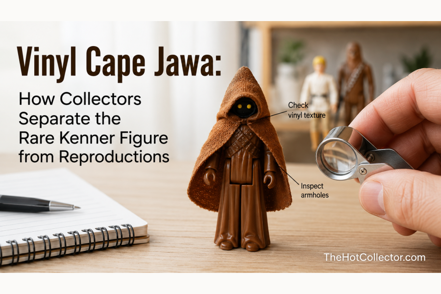 Vinyl Cape Jawa: How Collectors Separate the Rare Kenner Figure from Reproductions on The Hot Collector