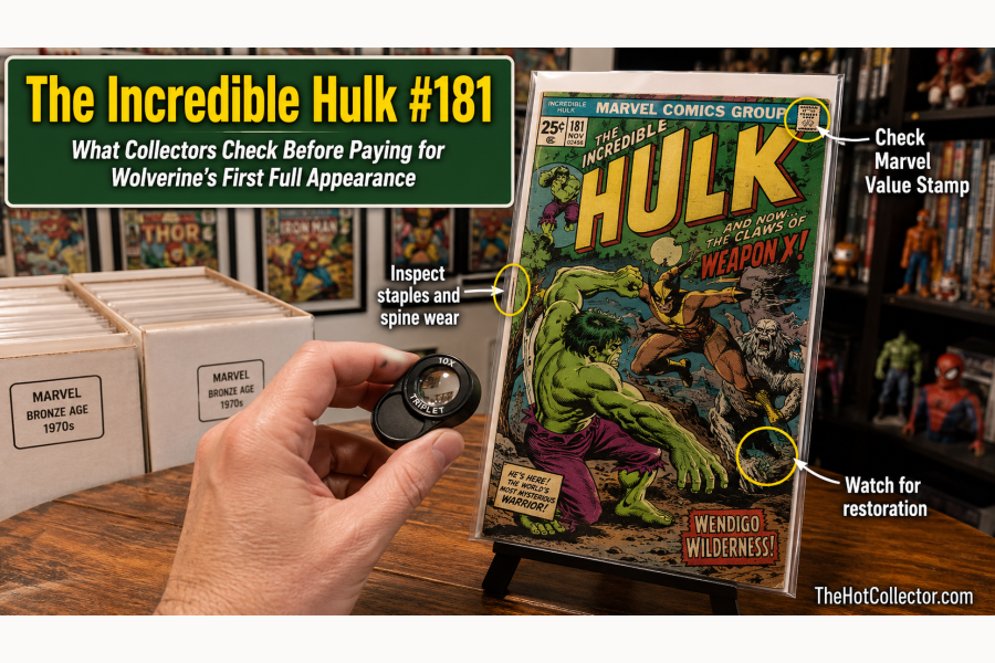 The Incredible Hulk #181: What Collectors Check Before Paying for Wolverine&rsquo;s First Full Appearance on The Hot Collector