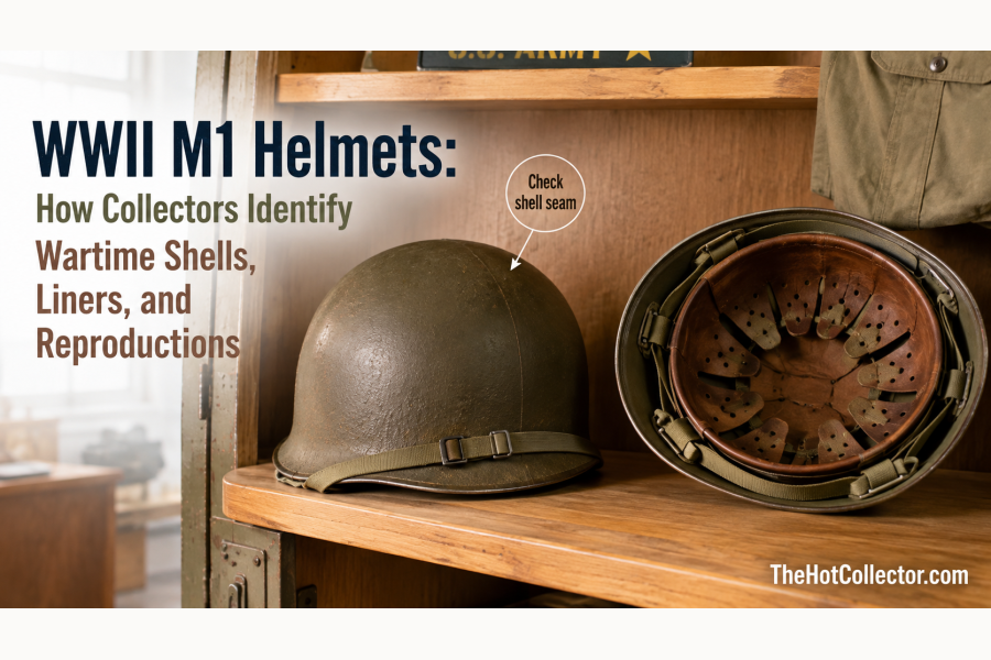 WWII M1 Helmets: How Collectors Identify Wartime Shells, Liners, and Reproductions on The Hot Collector