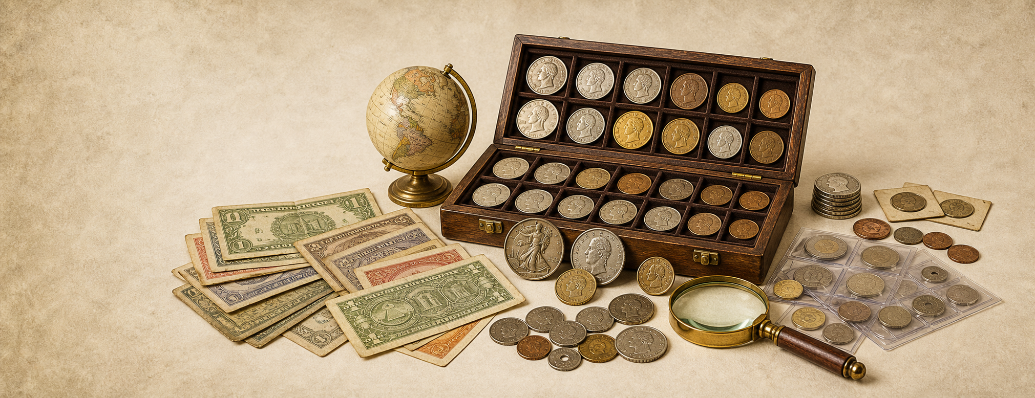 Coins and currency