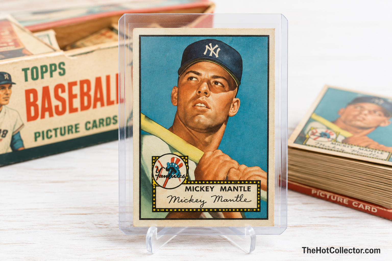 1952 Topps Mickey Mantle #311