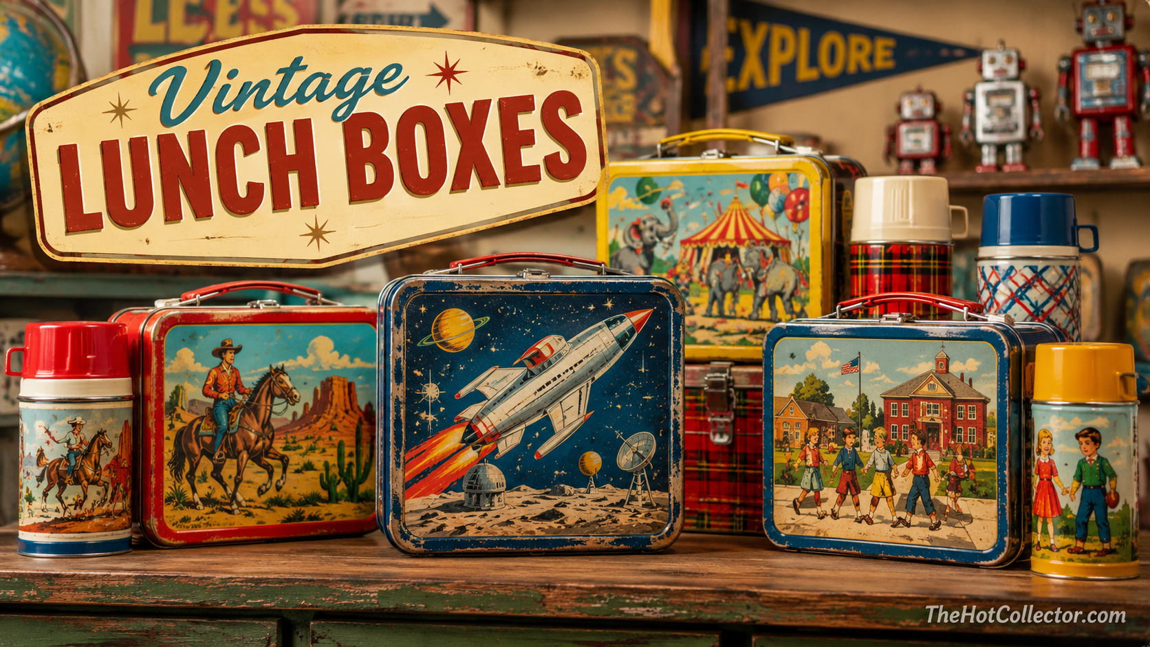Vintage Lunch Boxes