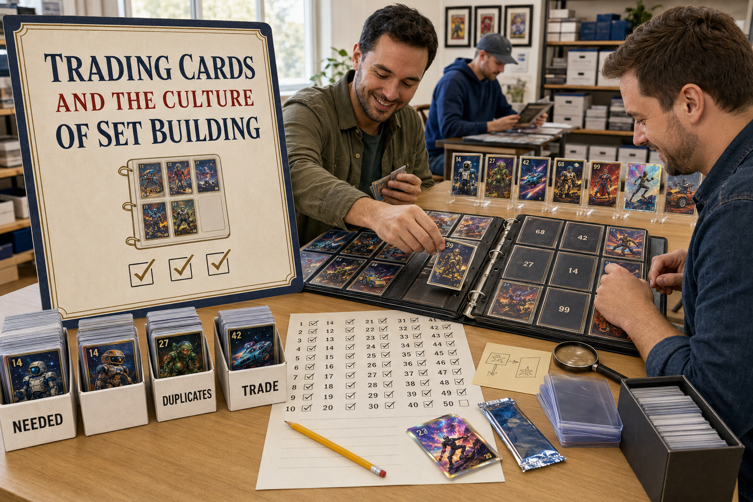 Trading Cards and the Culture of Set Building